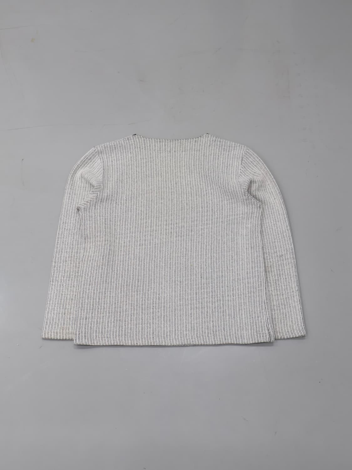 Mitsumine Mixed-Texture Henley Sleeve 상품이미지2