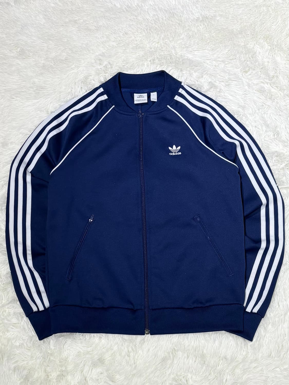 아디다스 삼선 네이비 트랙탑 상품이미지3
