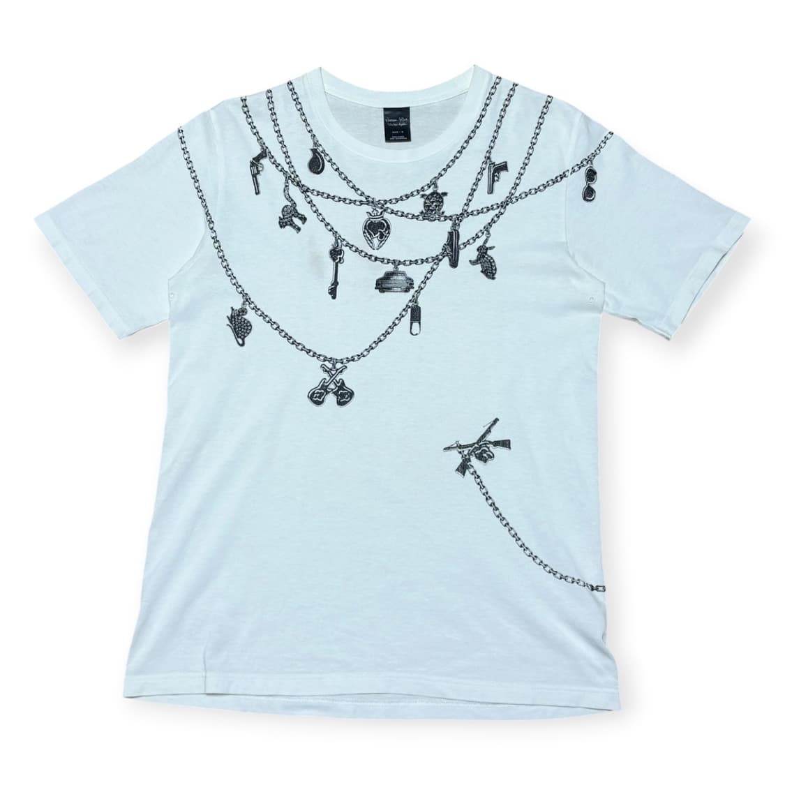 Number (N)ine 04ss Chain Graphic T Shirt 상품이미지1