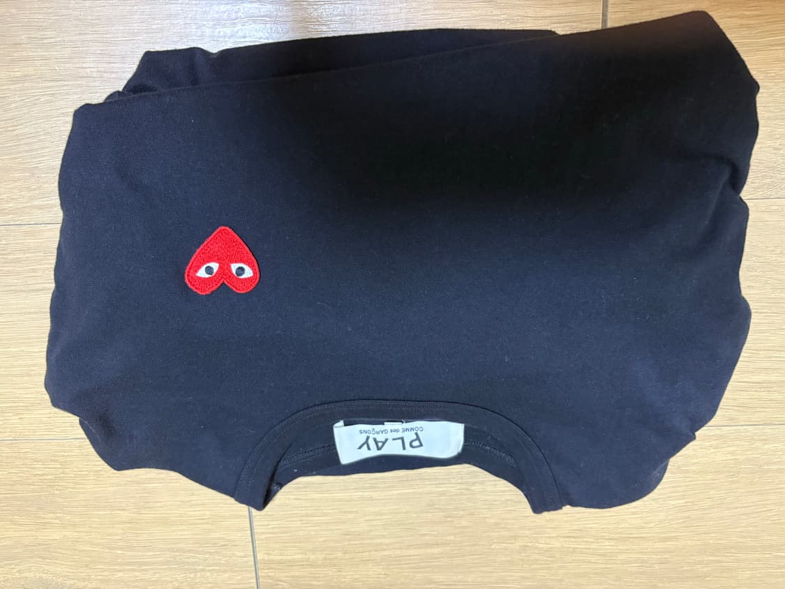 꼼데가르송 롱슬리브(검정) 상품이미지3