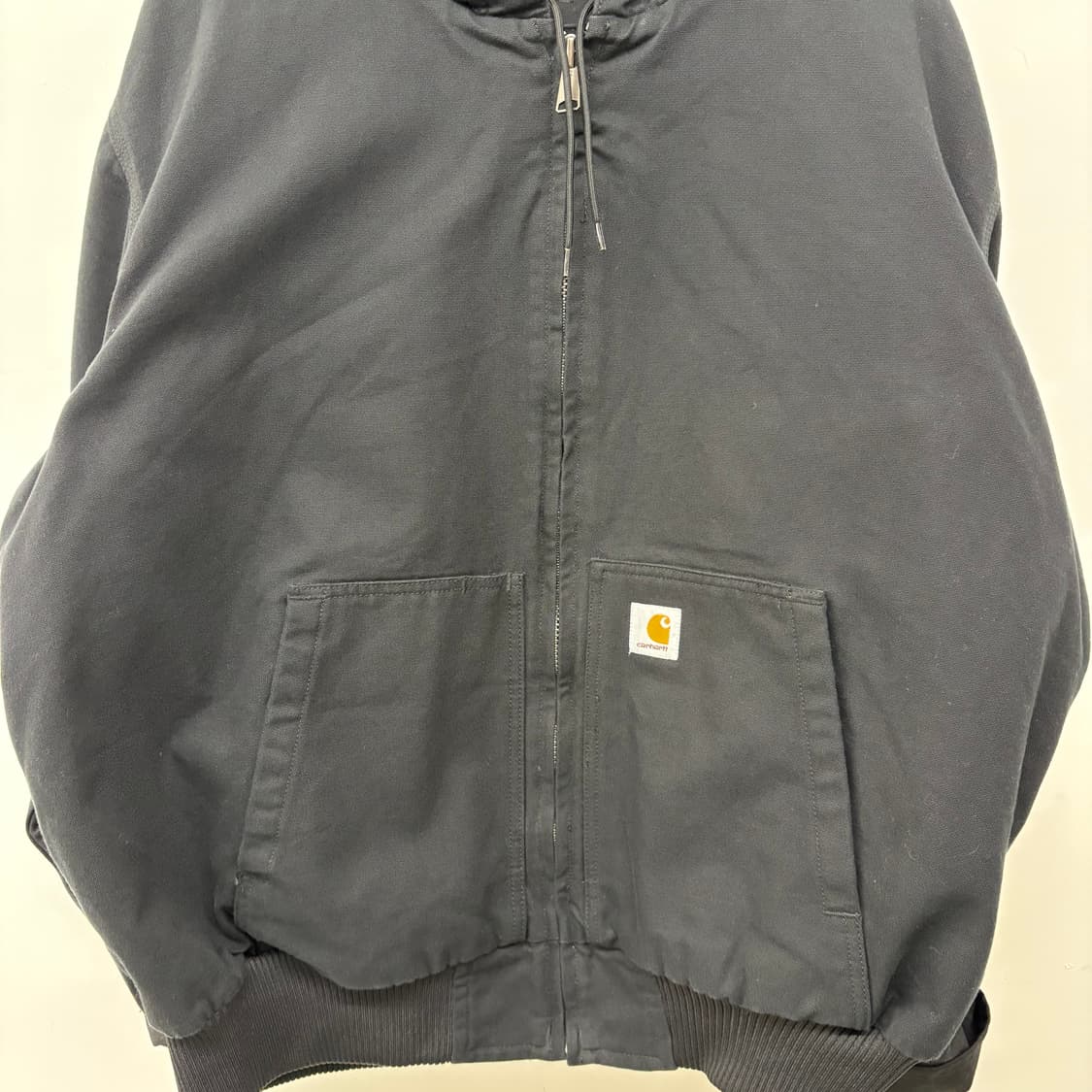 칼하트 블랙 후드 워크 자켓 남/XXL 상품이미지2