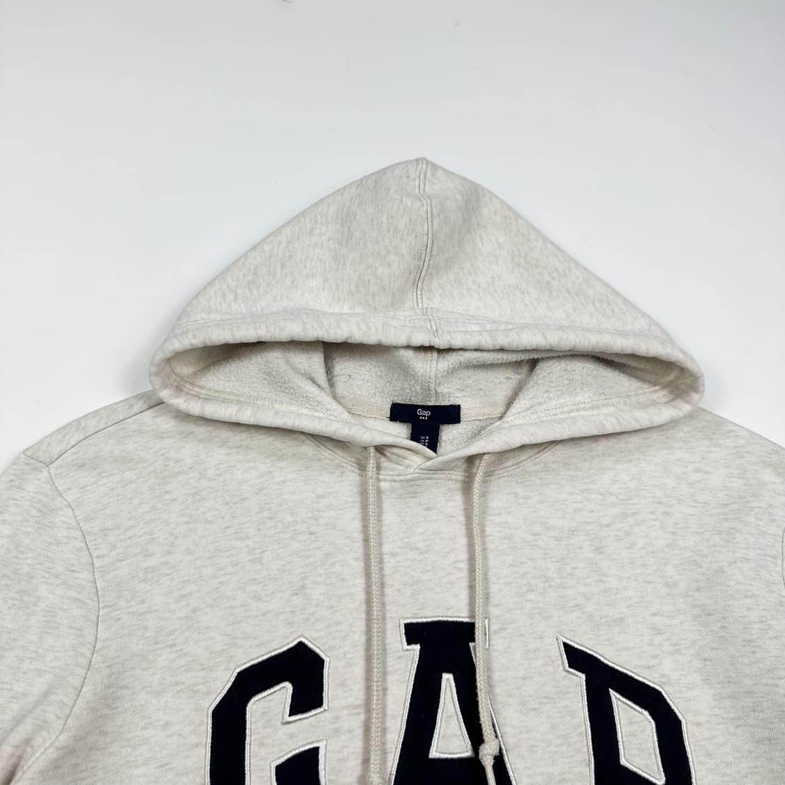 갭 gap 빅로고 오트밀 후드티 (S) 상품이미지1