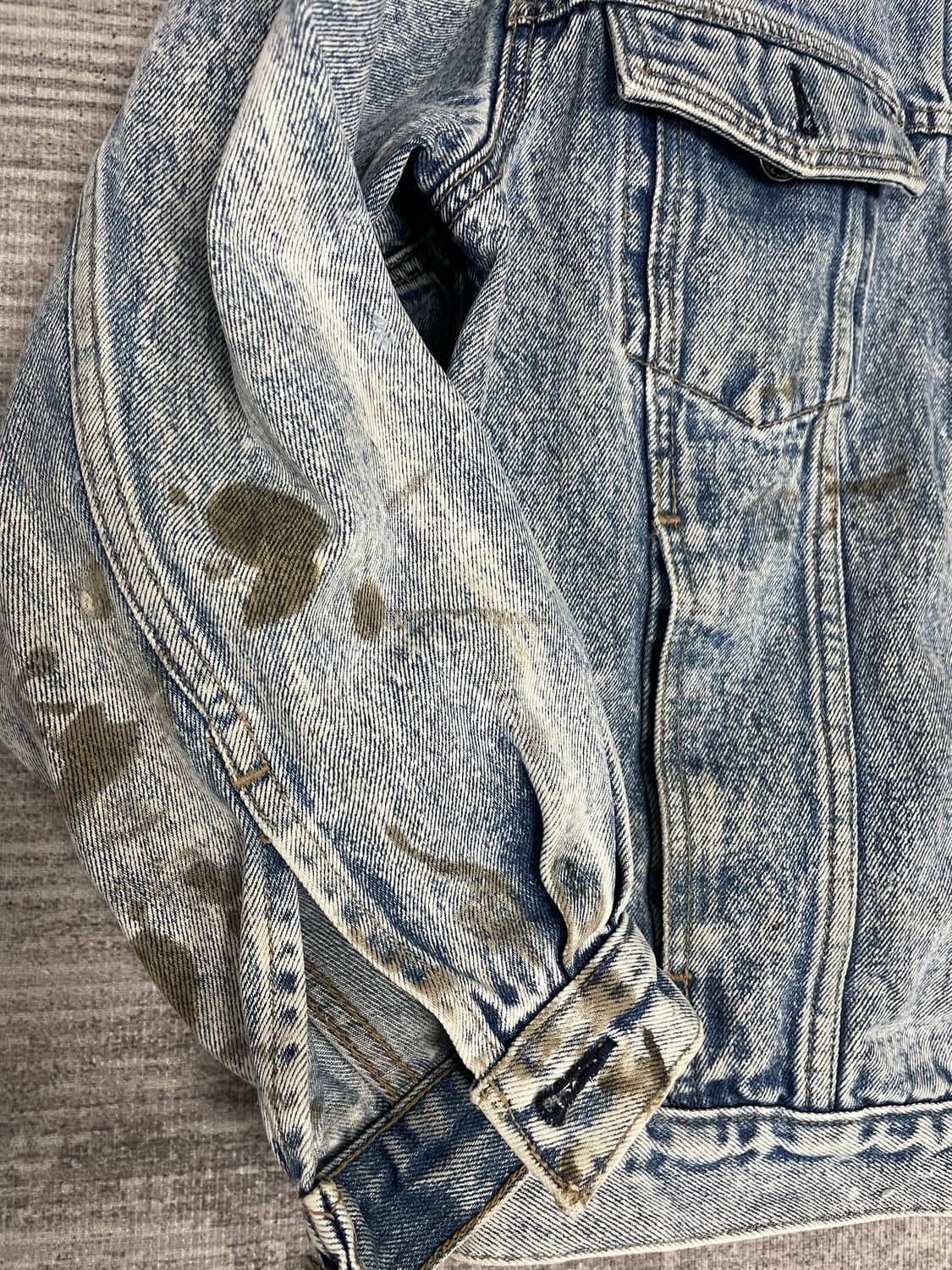 80s 한주통산 리바이스 돌청자켓 상품이미지3