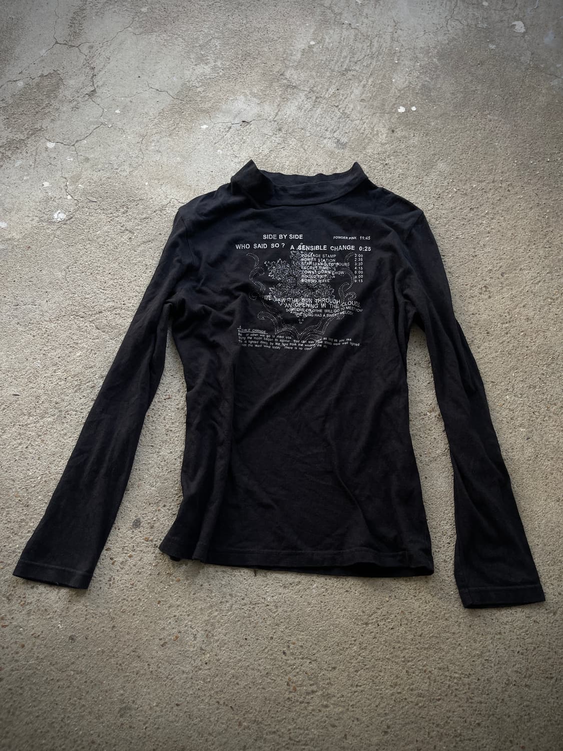 Half neck lettering t 상품이미지1