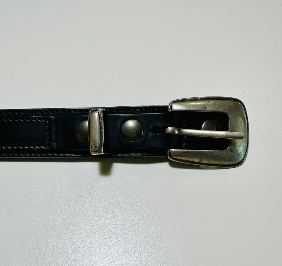 르메르 미니멀 웨스턴 벨트 블랙 95사이즈 신품급 상품이미지1