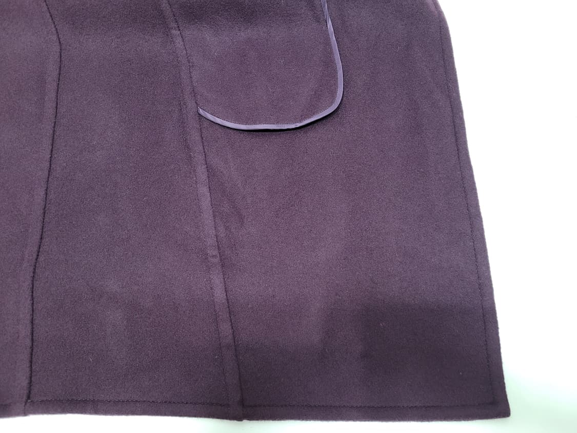 이탈리아 울 캐시미어 모직 롱 베스트 / 여 85 버건디 퍼플
 상품이미지8