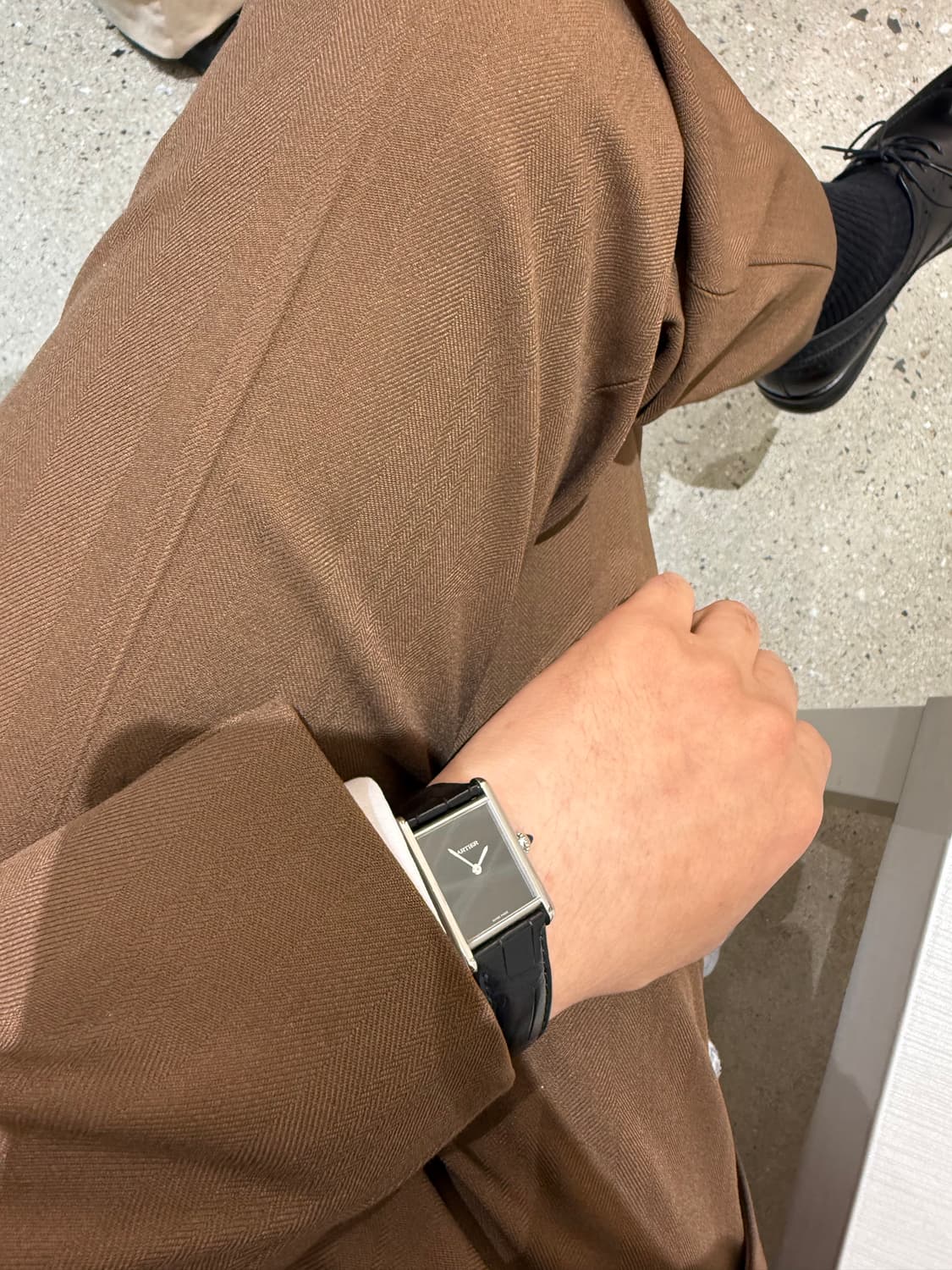 까르띠에 시계 탱크머스트 블랙  상품이미지3