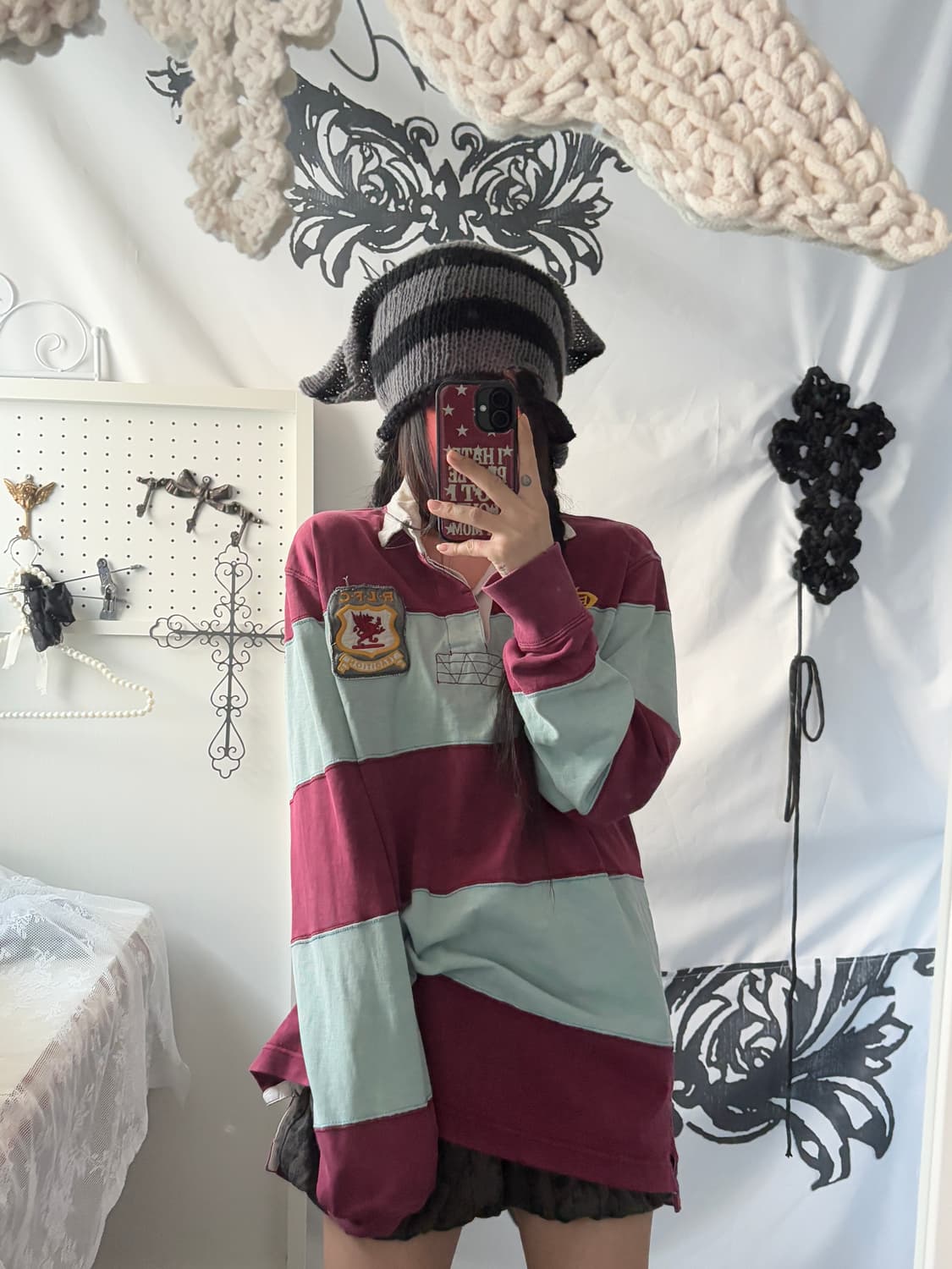 • striped rugby t-shirt 상품이미지3