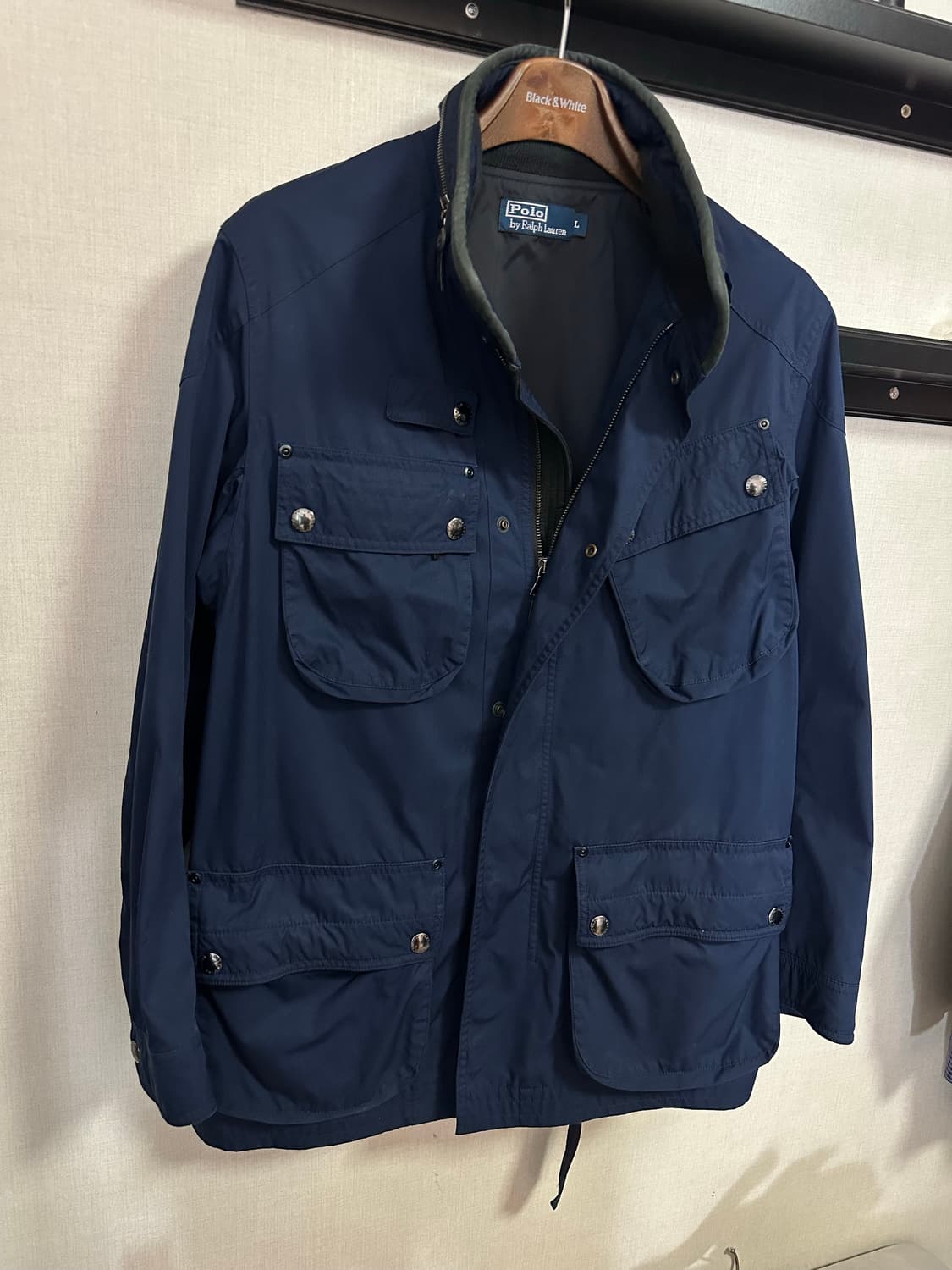 폴로 랄프로렌 네이비 필드 자켓 L (100-105) 상품이미지3