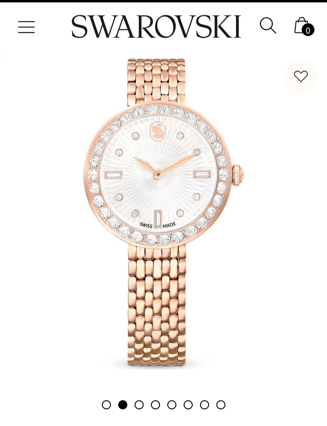 정가58만~새제품)스와로브스키 매트릭스 시계 정품 상품이미지2