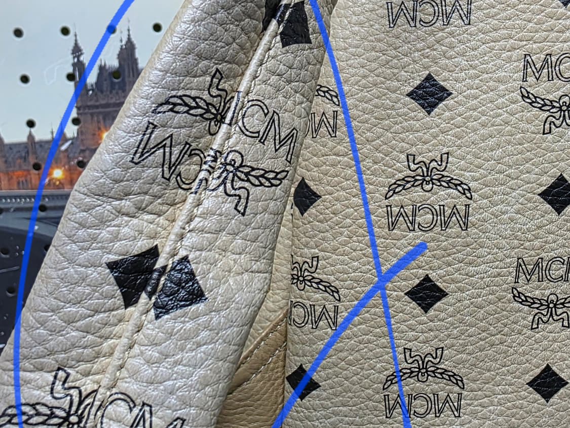 정품/ MCM 스타크 백팩 사이드 스터드 비세토스백팩 GE04 상품이미지7