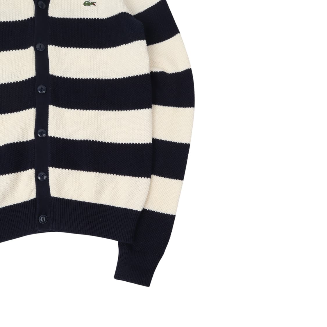 라코스테 네이비 스트라이프 가디건 상품이미지4