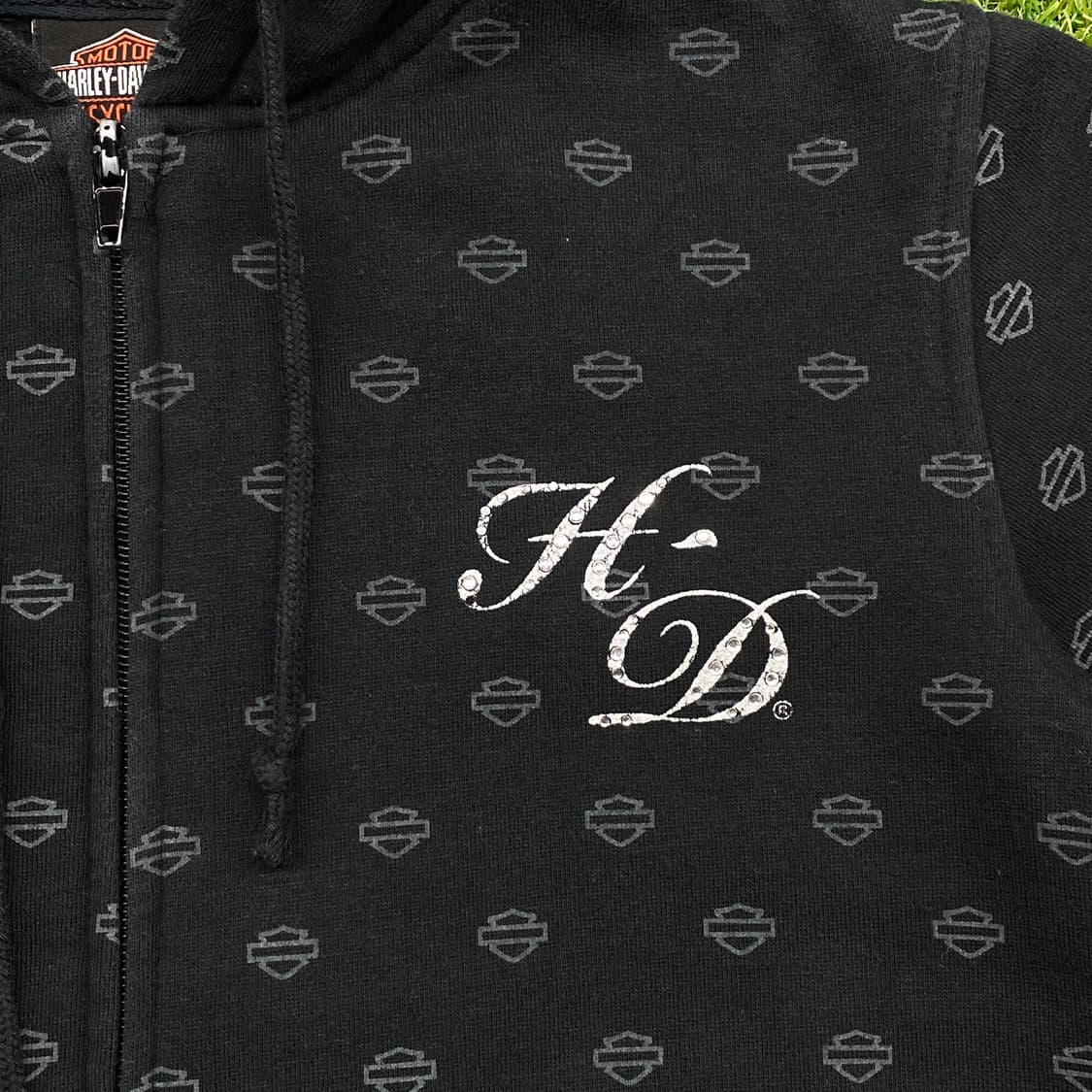 미국빈티지 할리데이비슨 여자 후드티 상품이미지3