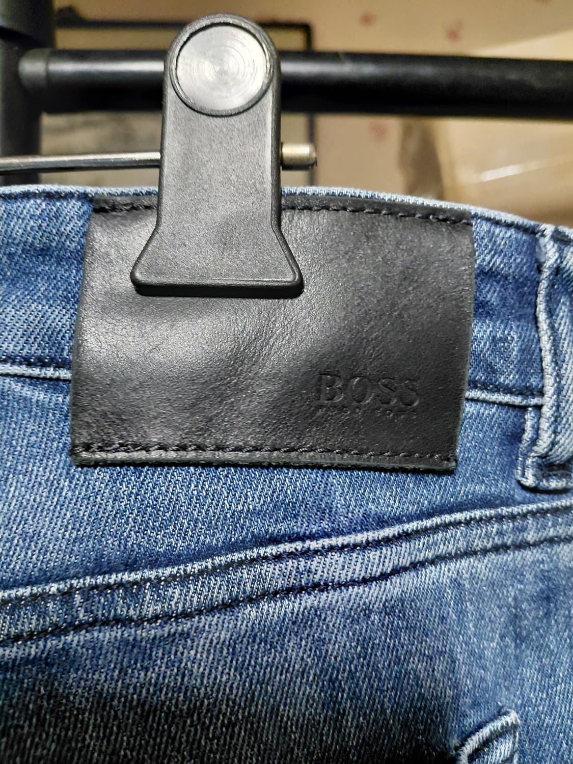 [휴고보스]일본판 MAINE 레귤러핏 스트레치 데님 청바지 32사이즈  상품이미지3