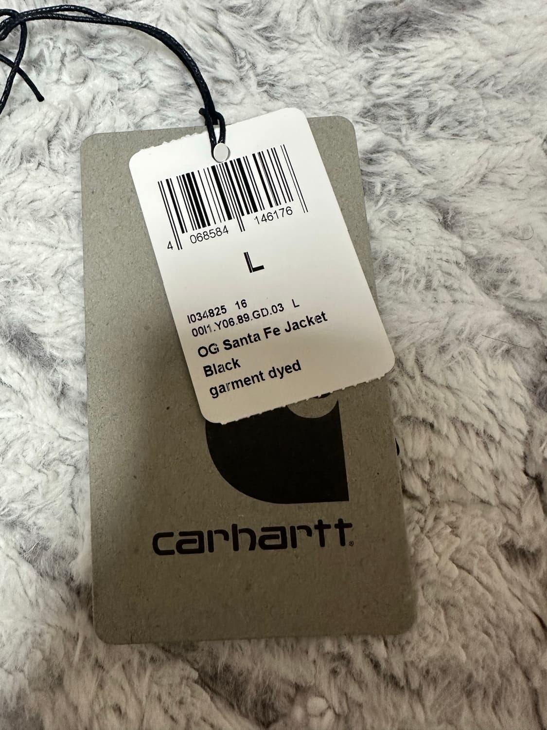 칼하트wip og 산타페 자켓 블랙 L 상품이미지3