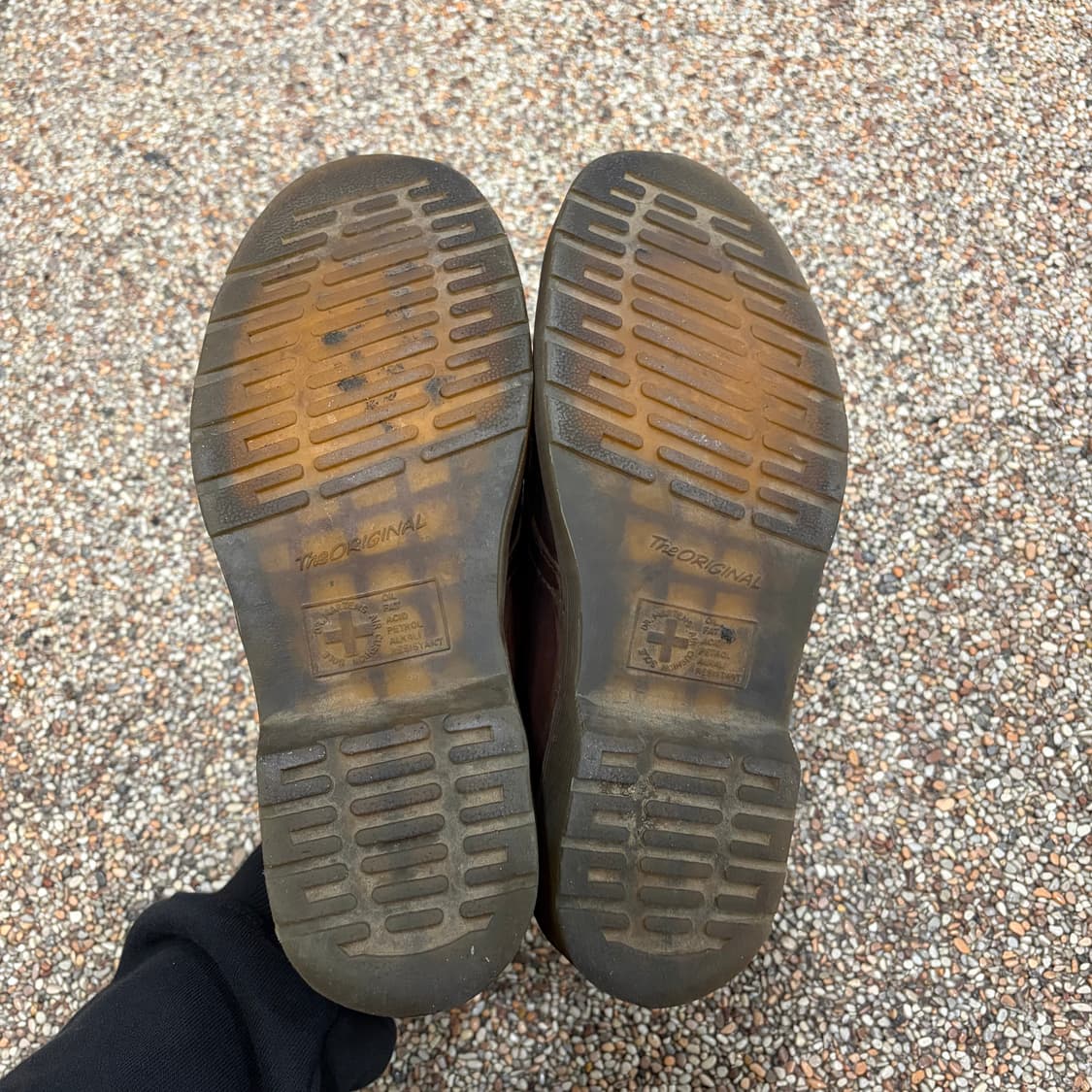 228. 닥터마틴1461 크레이즈호스 브라운 워커 상품이미지4