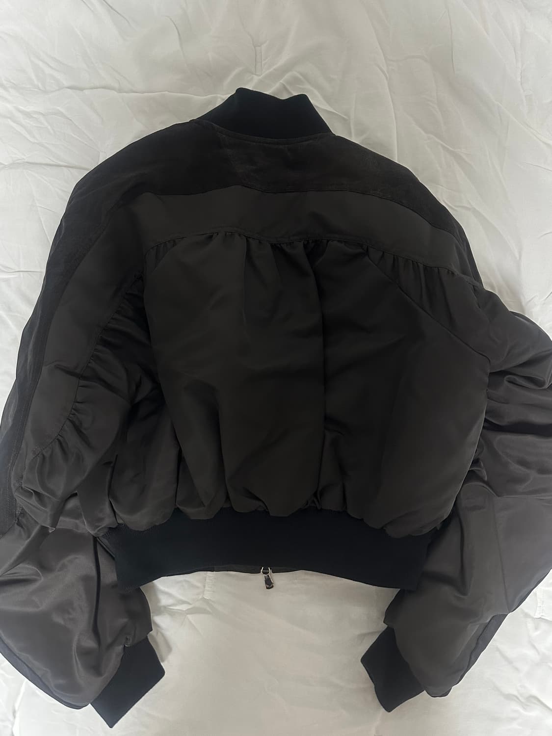 [M] cmmawear 커마웨어 C 라운드 봄버 브라운 상품이미지3