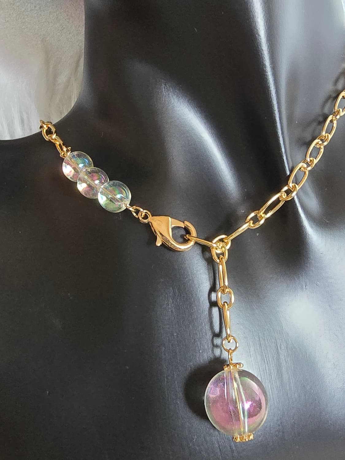 오로라 비즈 목걸이 상품이미지2