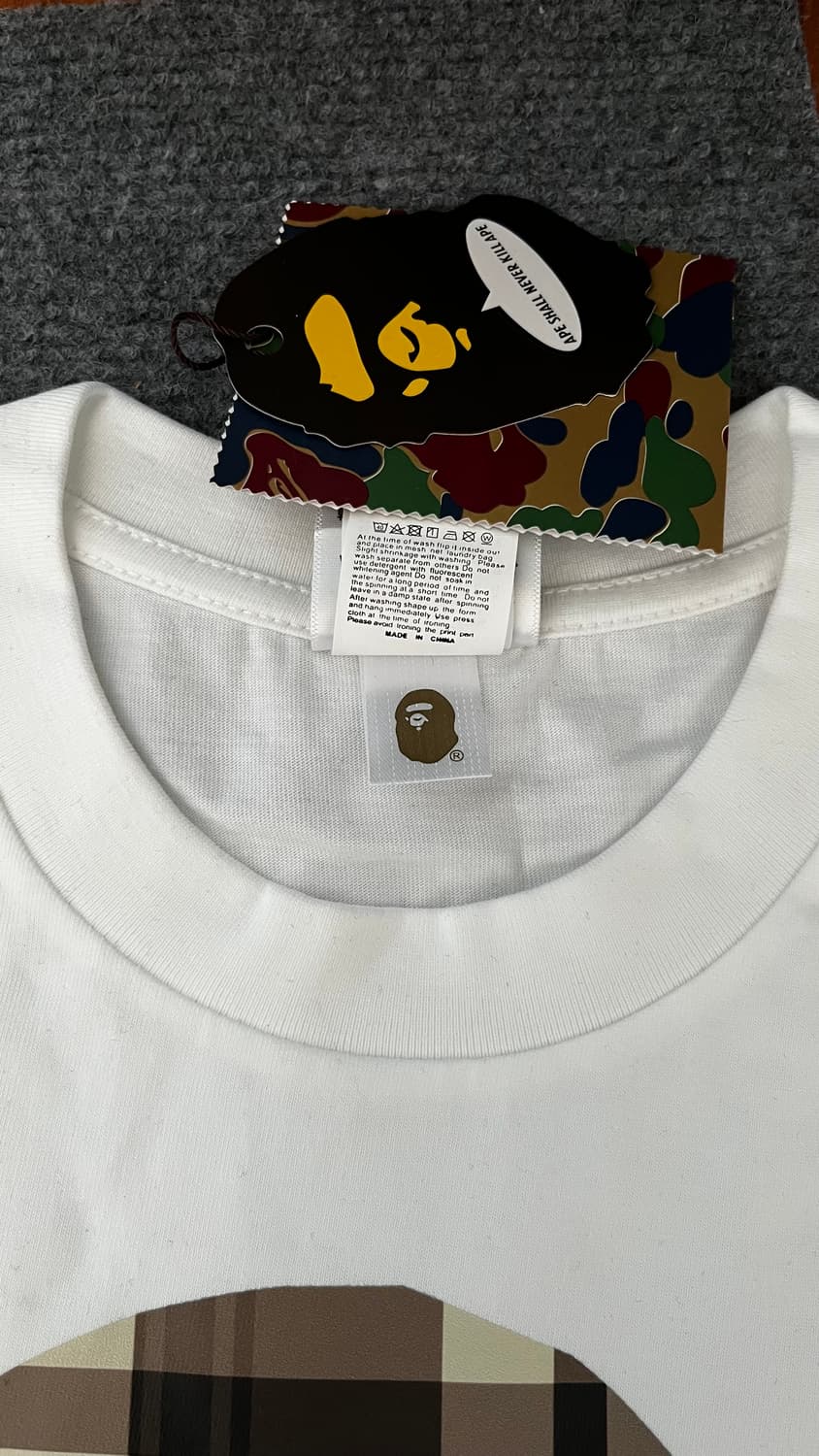 베이프 반팔티셔츠  상품이미지7