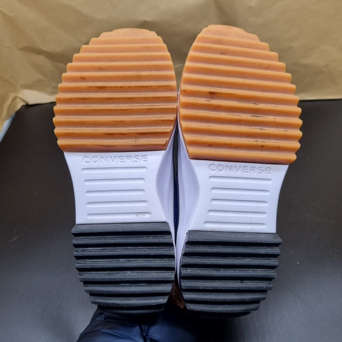 컨버스 런스타 하이크 블루 로우 스니커즈 230 상품이미지3