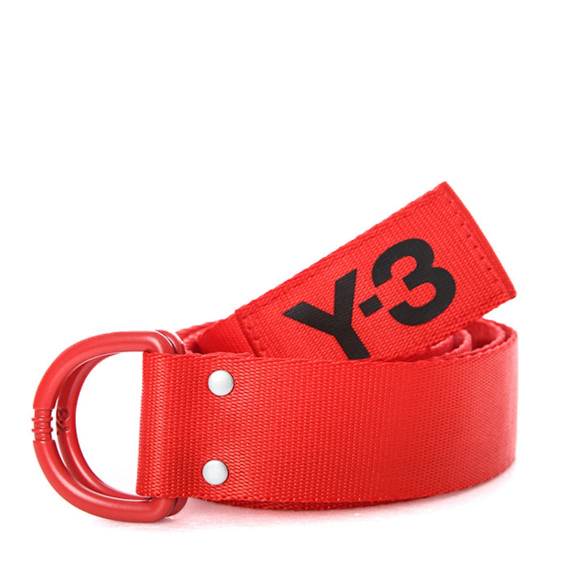 Y-3 red logo belt 상품이미지4