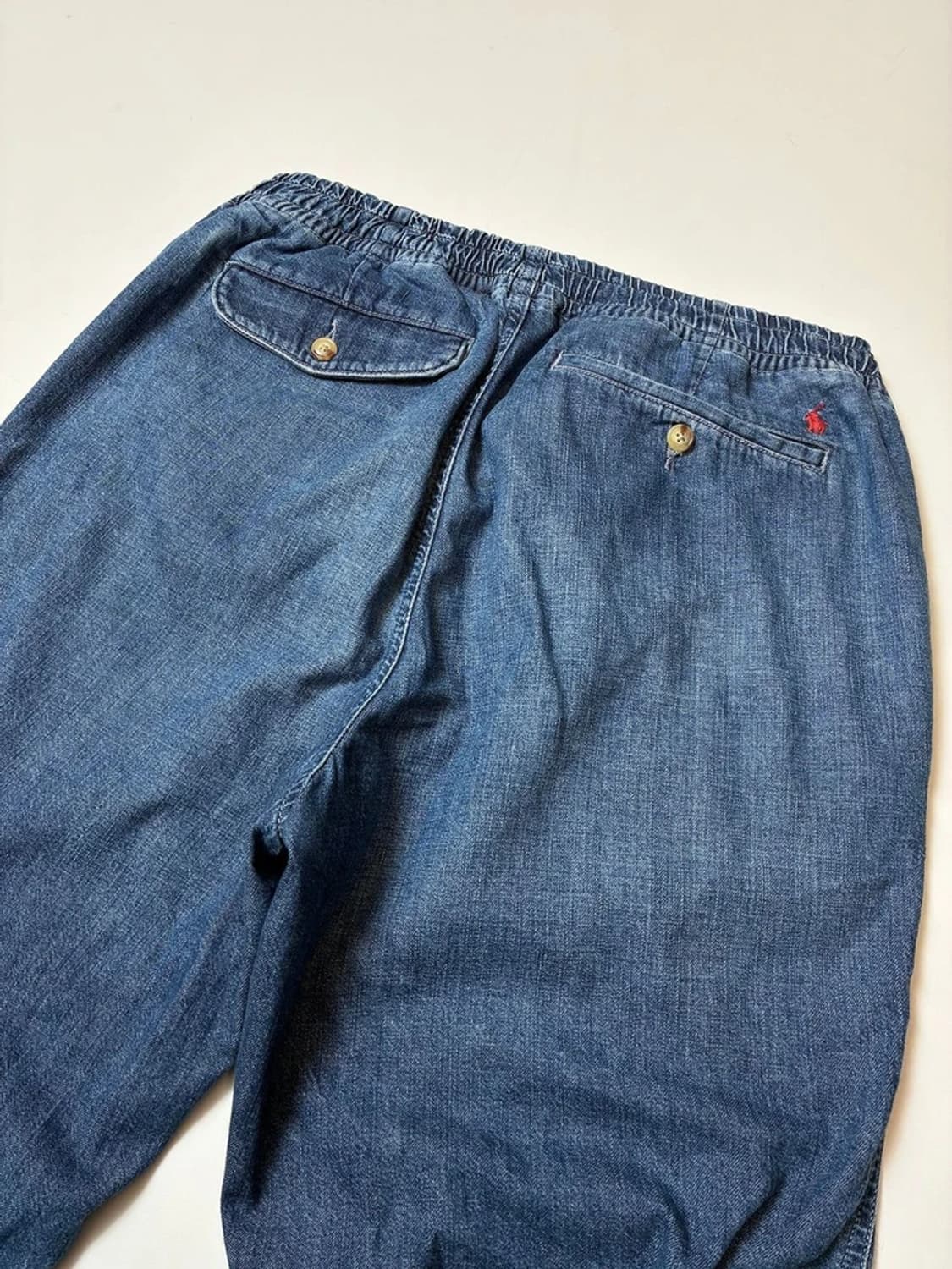 폴로 랄프로렌 큐알 신형 프렙스터 밴딩 데님 팬츠 PN8899 상품이미지5