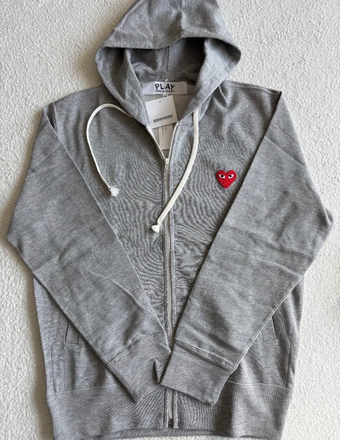 꼼데가르송 후드집업 마지막 가격입니다 상품이미지1