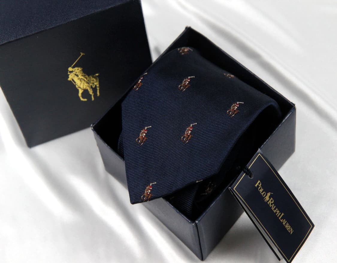 폴로 포니 8.2cm 미사용 랄프로렌 이태리 남자 명품 넥타이 상품이미지1