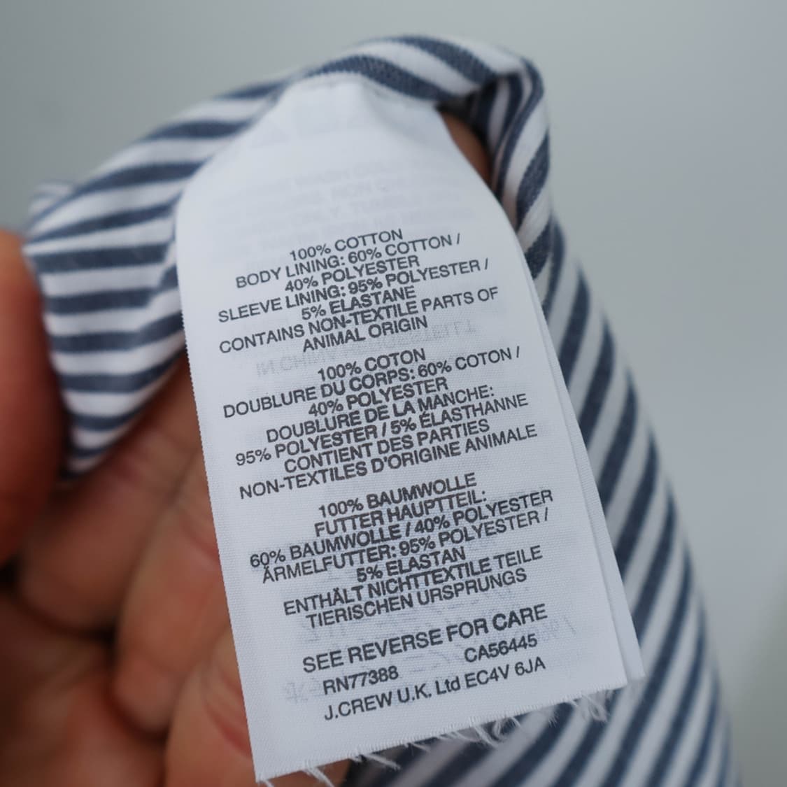 44/제이크루 코튼 트렌치코트 상품이미지7