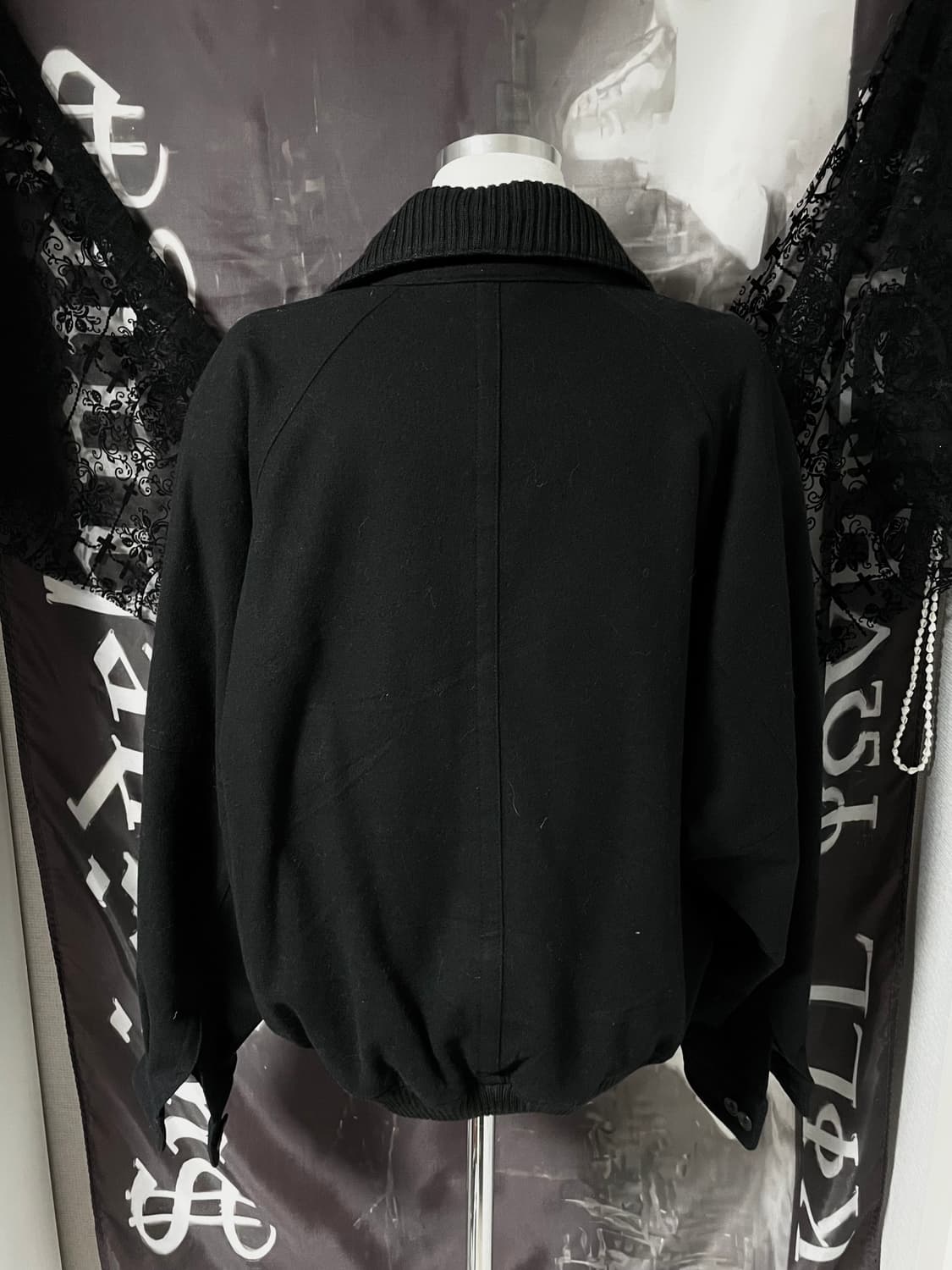 Jpn 울 하이넥 봄버자켓 00s일본빈티지갸루미세키서울코이세이오캐피탈st 상품이미지5