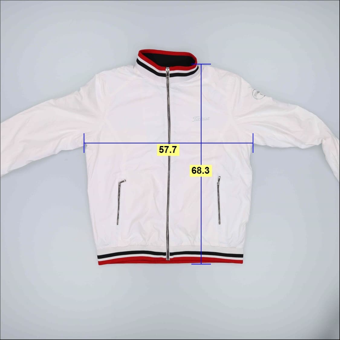 L 타이틀 골프 화이트 바람막이 0317H1 상품이미지7