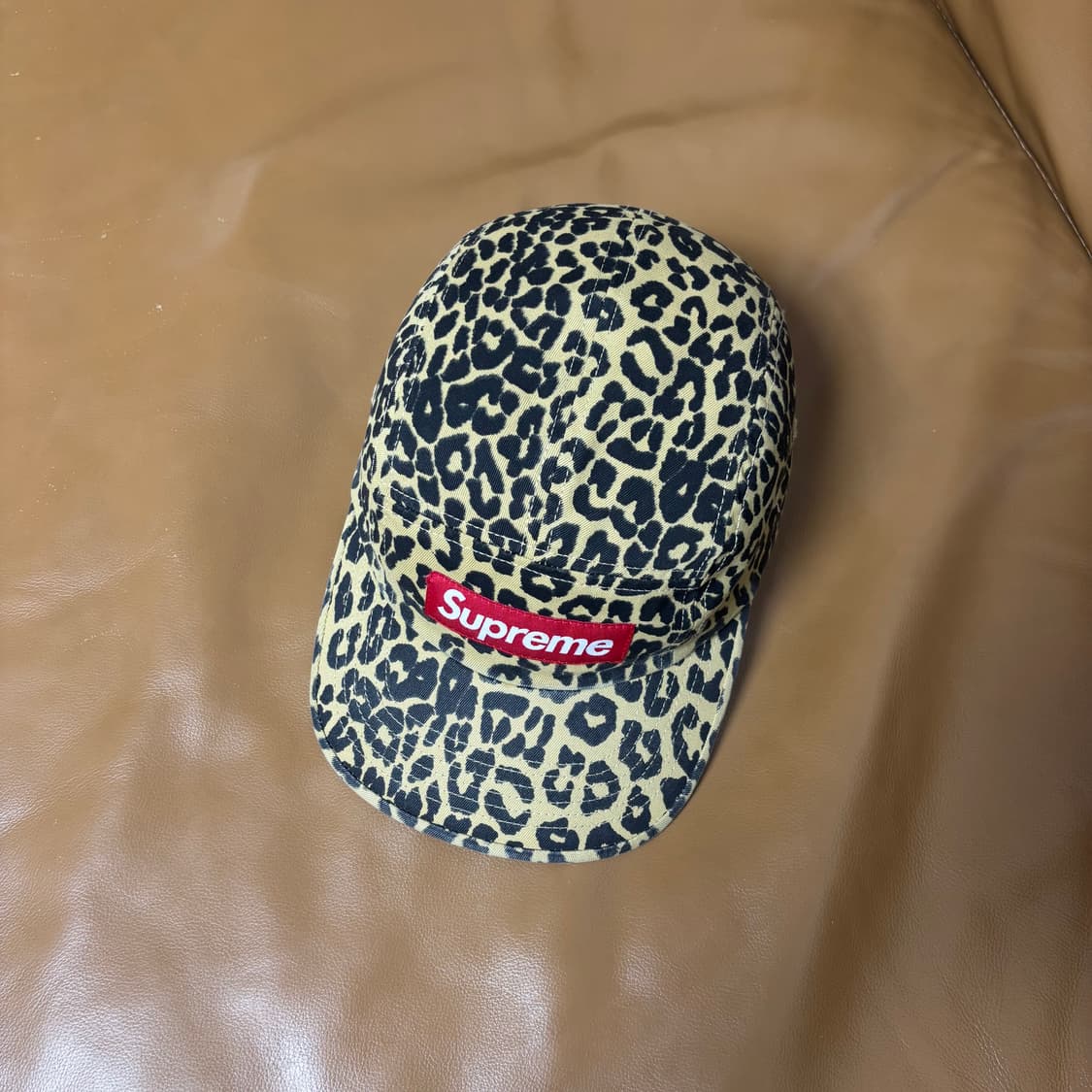 슈프림 캠프캡 모자 박스로고 23fw 레오파드 상품이미지6