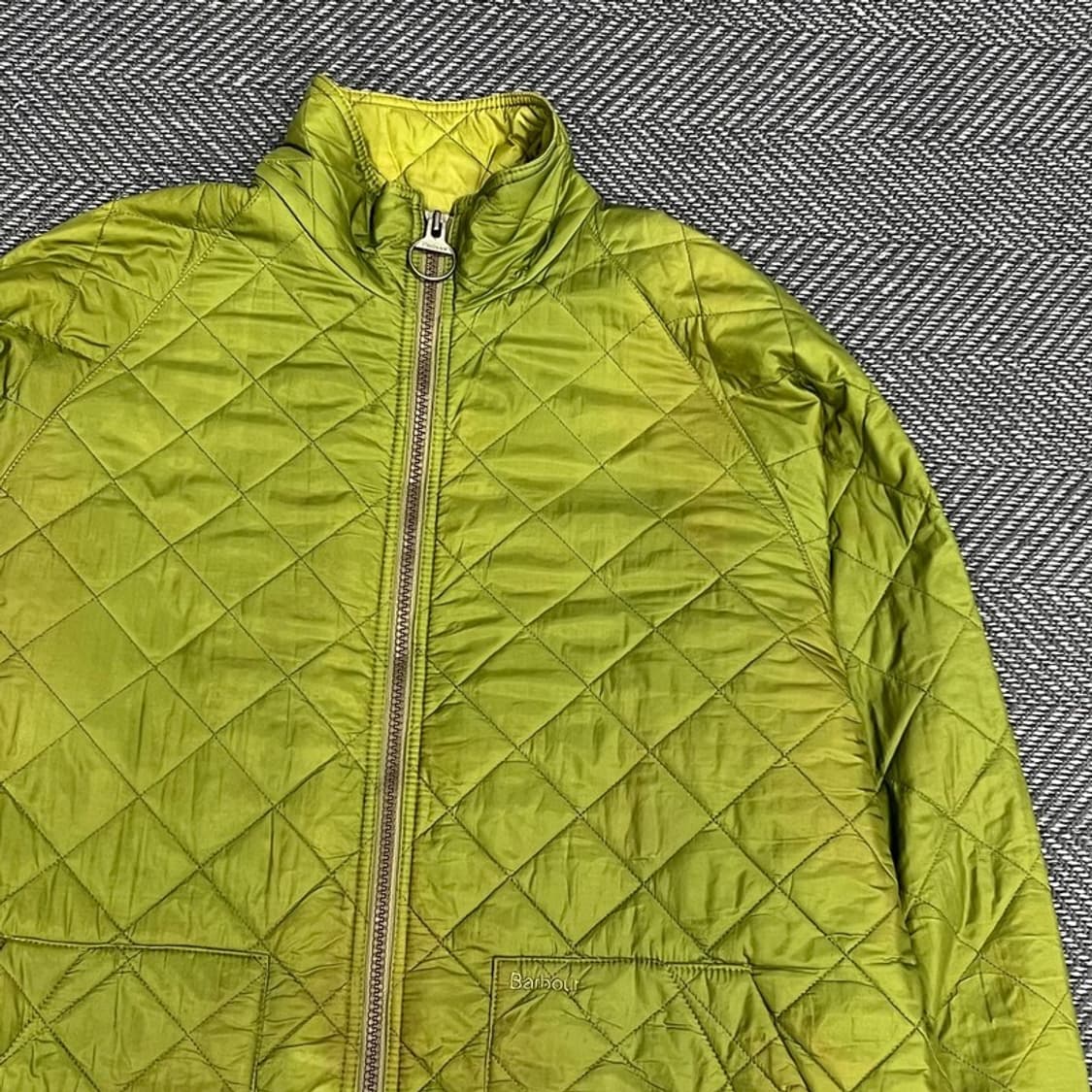 바버 퀄팅 집업 자켓 v1165 상품이미지4