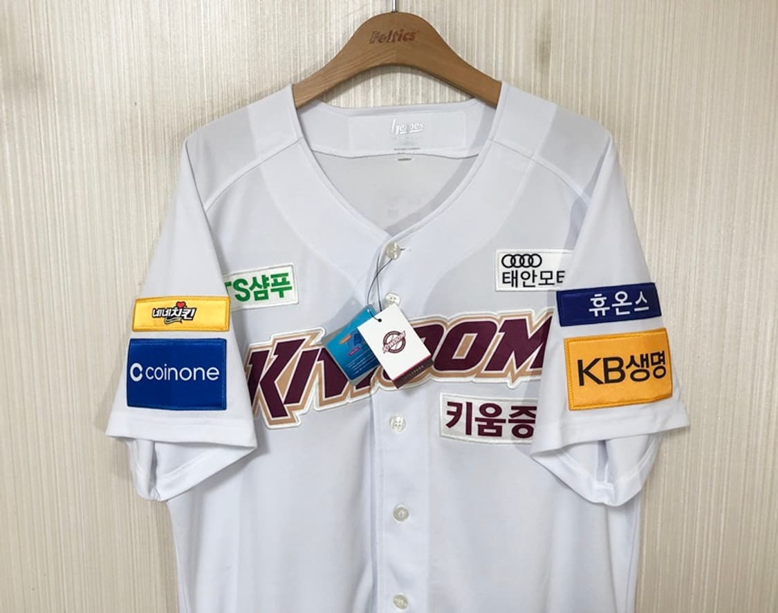 KBO 19시즌 키움히어로즈 홈유니폼/져지 XL(105) #52 박병호 상품이미지2