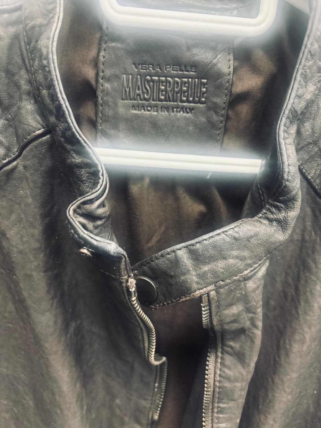 마스터펠레 베지터블 가죽 라이더 판매합니다. 상품이미지3