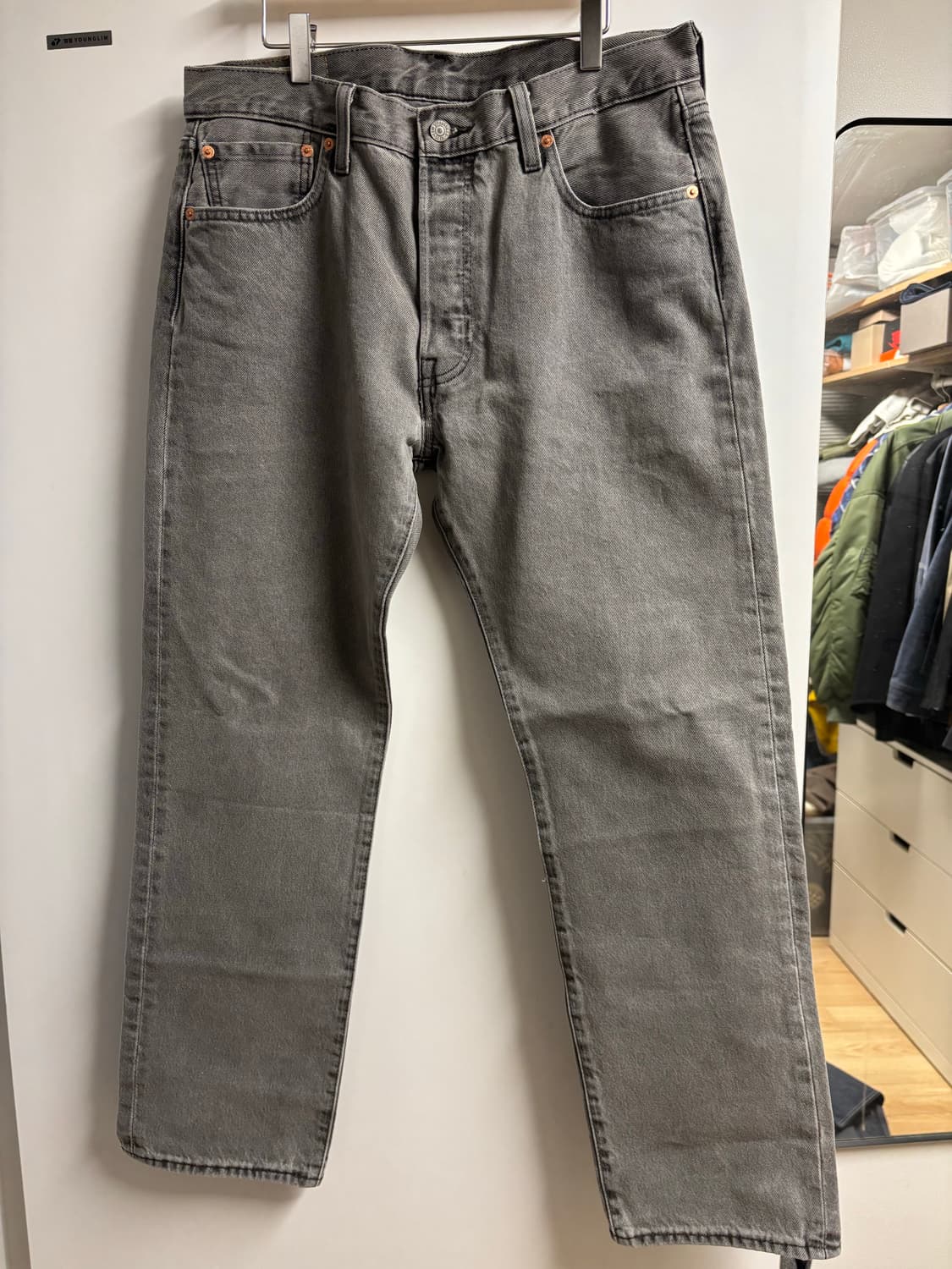 [33X30] 리바이스 501 오리지널 그레이 상품이미지2