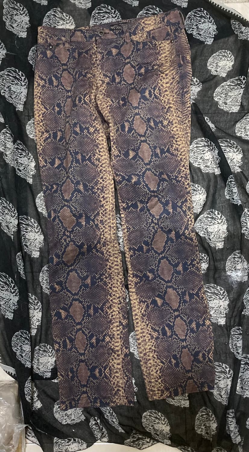 파이톤 스키니 팬츠 상품이미지2