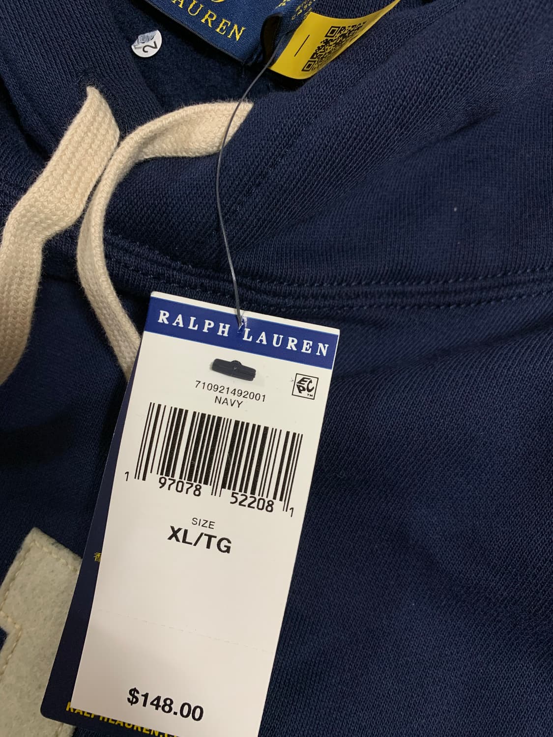 폴로 랄프로렌 RL후드티 새상품 XL 상품이미지2