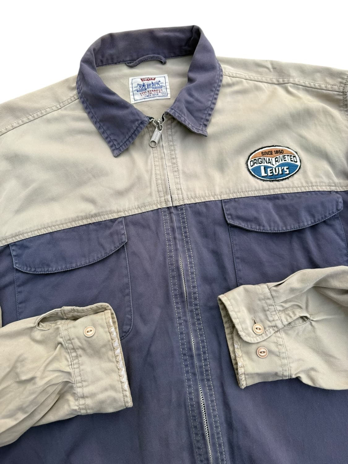 90s Levis 리바이스 트러커 무드 셔츠 자켓 상품이미지2