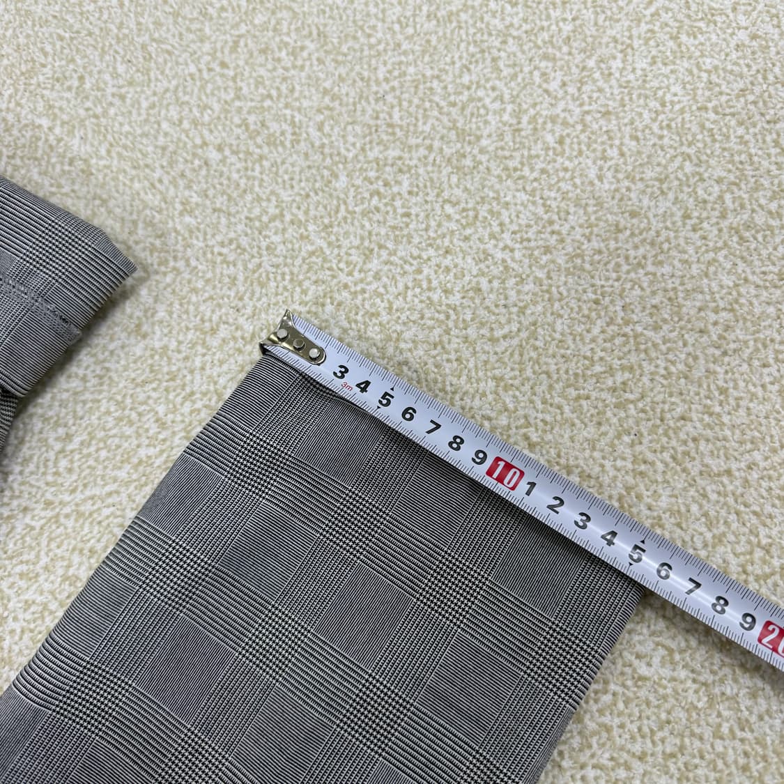 [L] 새상품 유니클로 체크 앵클팬츠 0106T1 상품이미지6