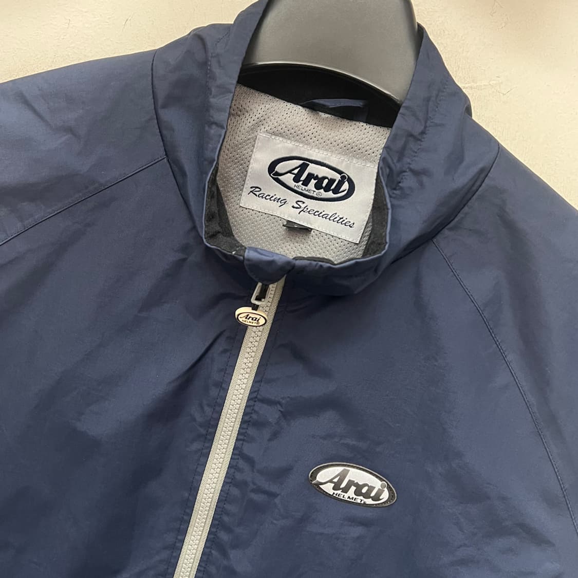 아라이 헬멧 구형 네이비 바람막이 라이더 자켓 S 상품이미지4