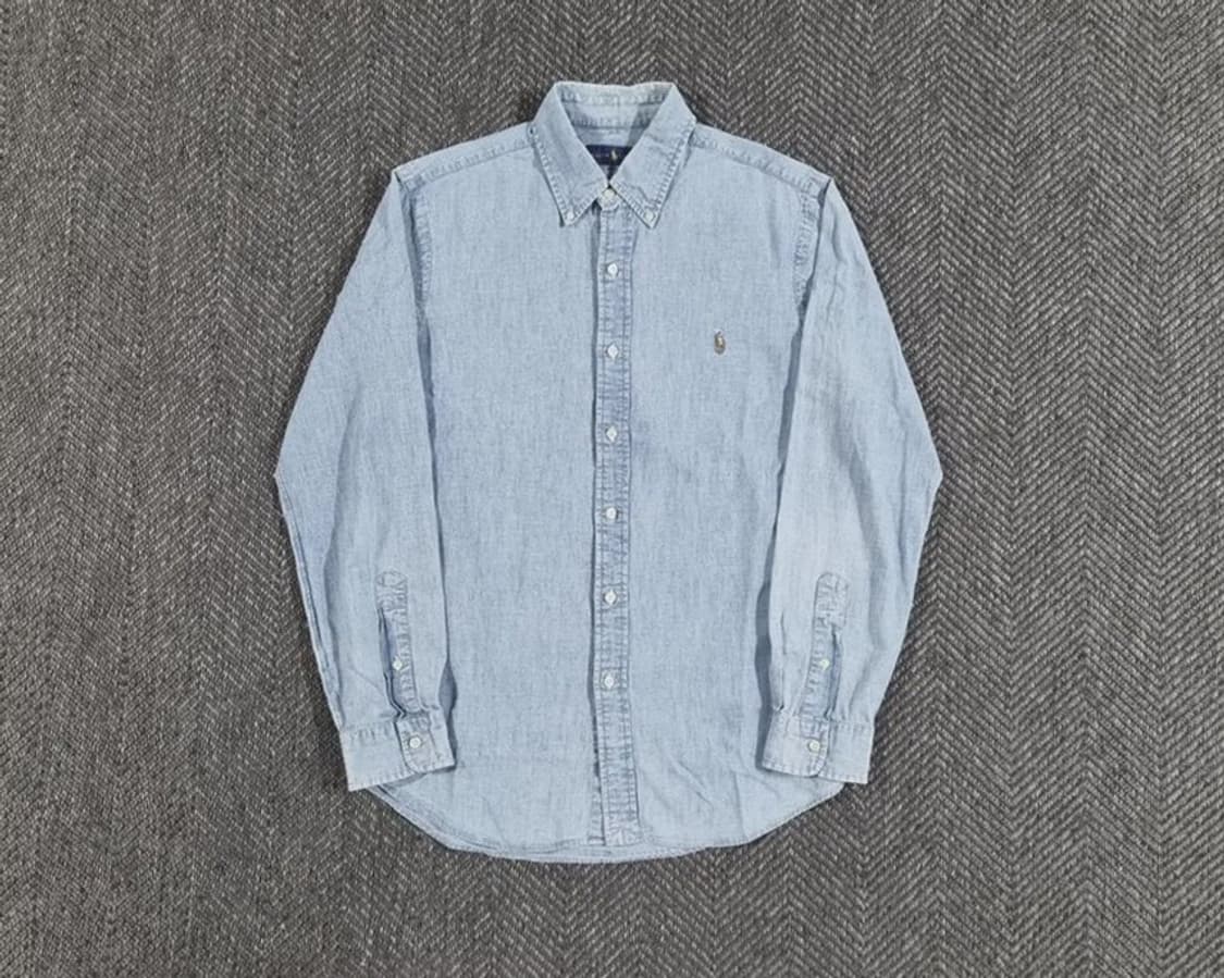 폴로 랄프로렌 Ralph Lauren 샴브레이 데님 셔츠 상품이미지1