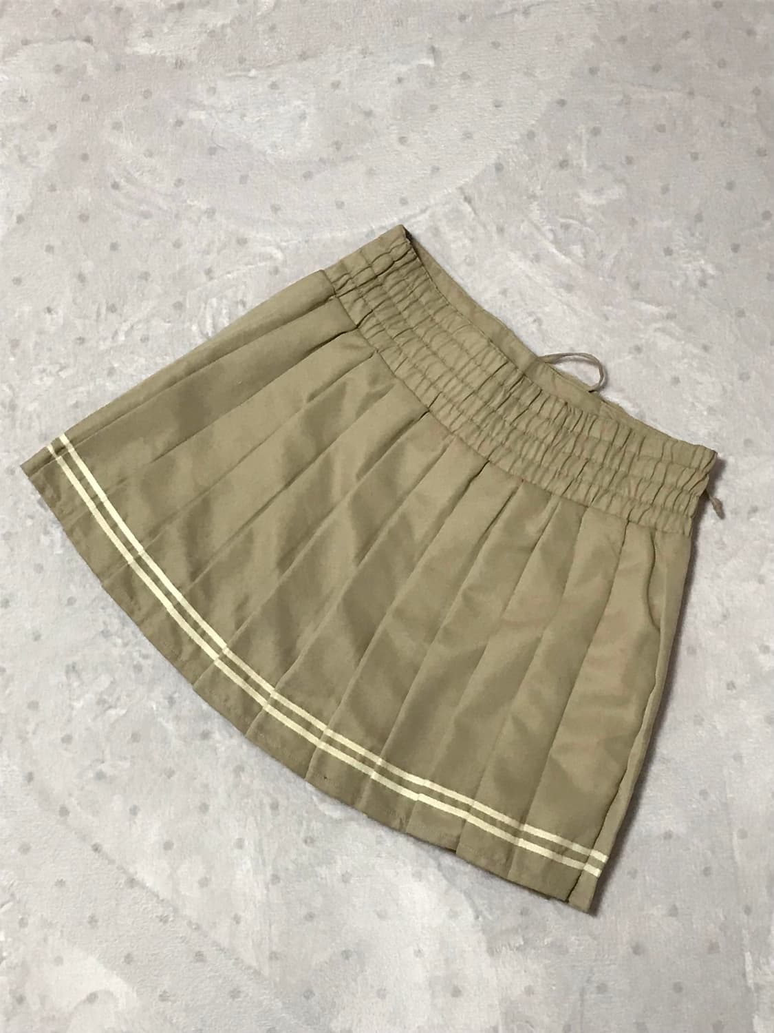 빈티지 코르셋 플리츠 스커트 상품이미지2