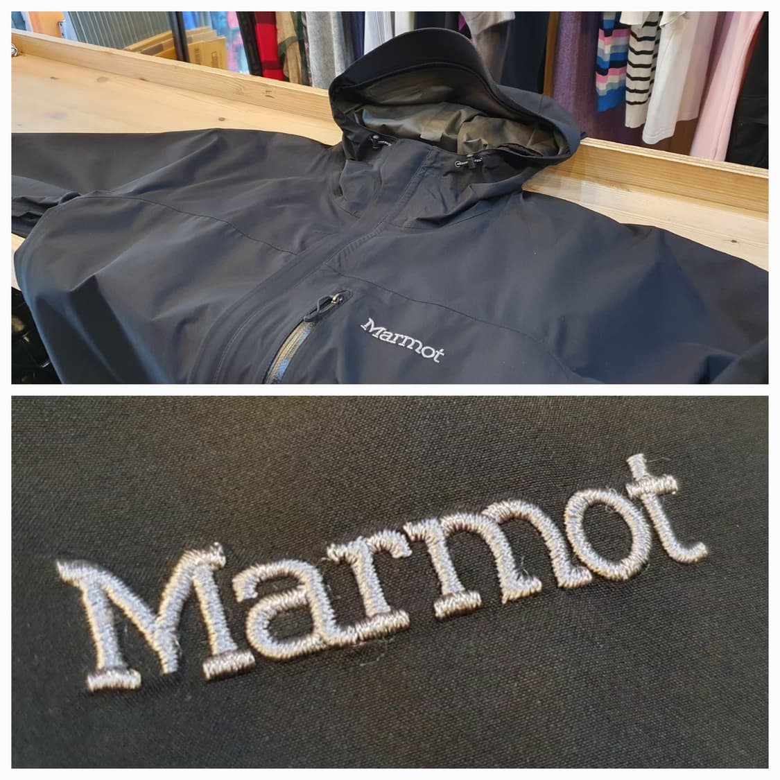 100.마모트 블랙 고어텍스 상품이미지3