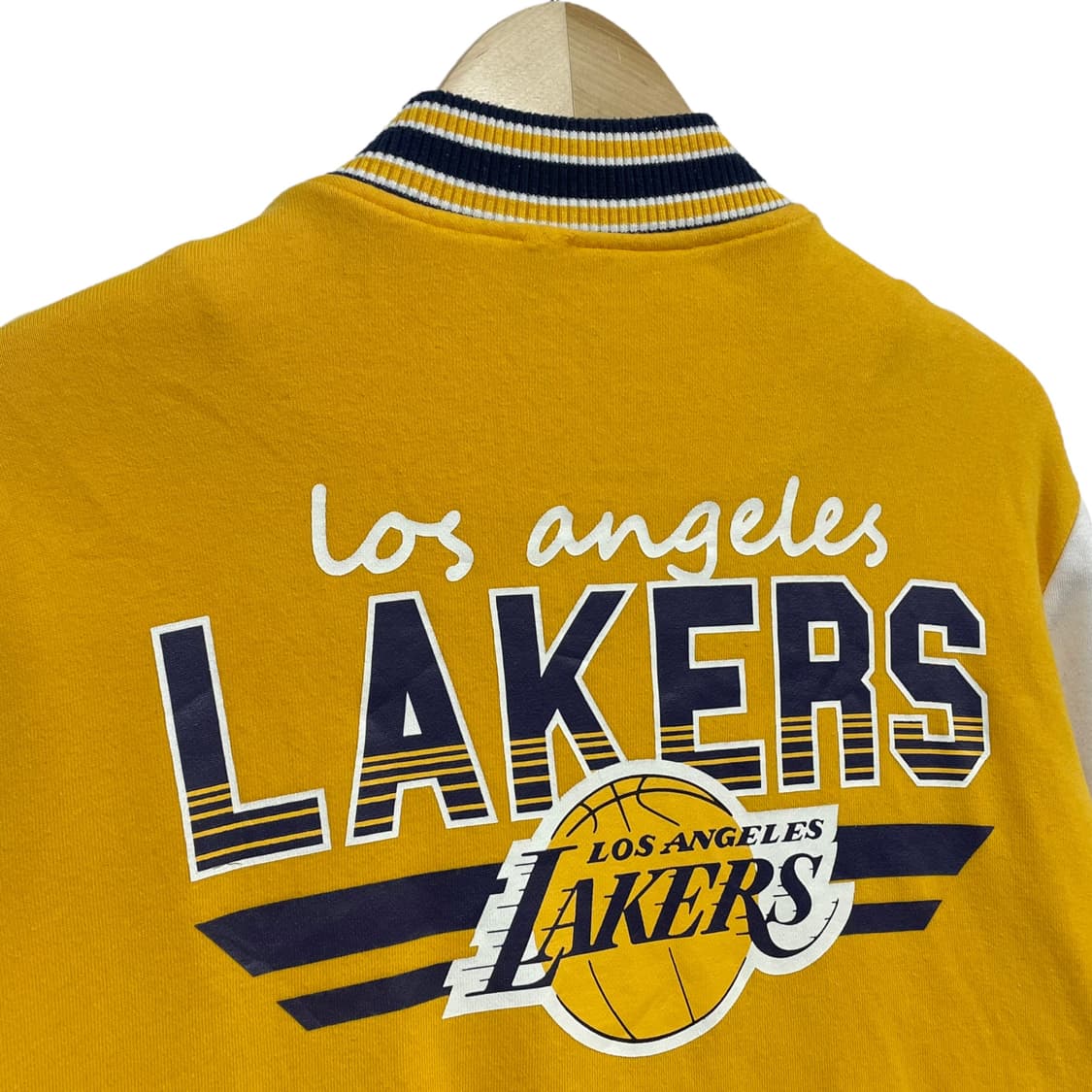 NBA Lakers SweatVarsity Jacket 상품이미지4