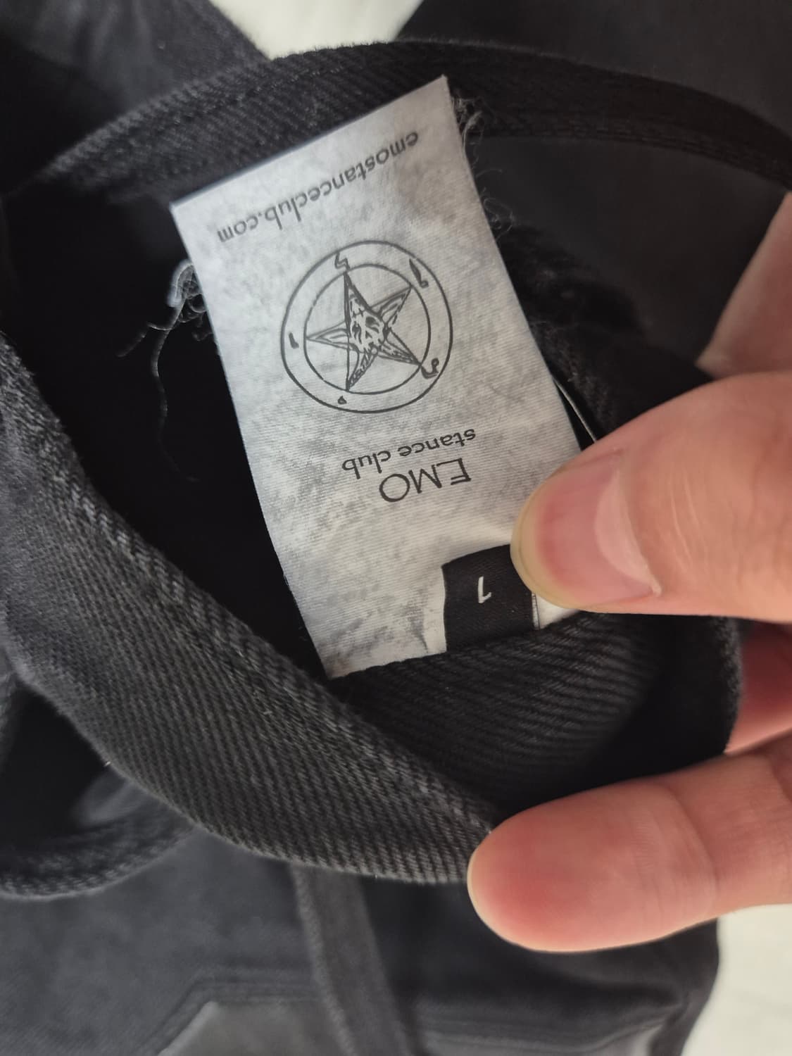 Emostanceclub 레더패치 팬츠 상품이미지4