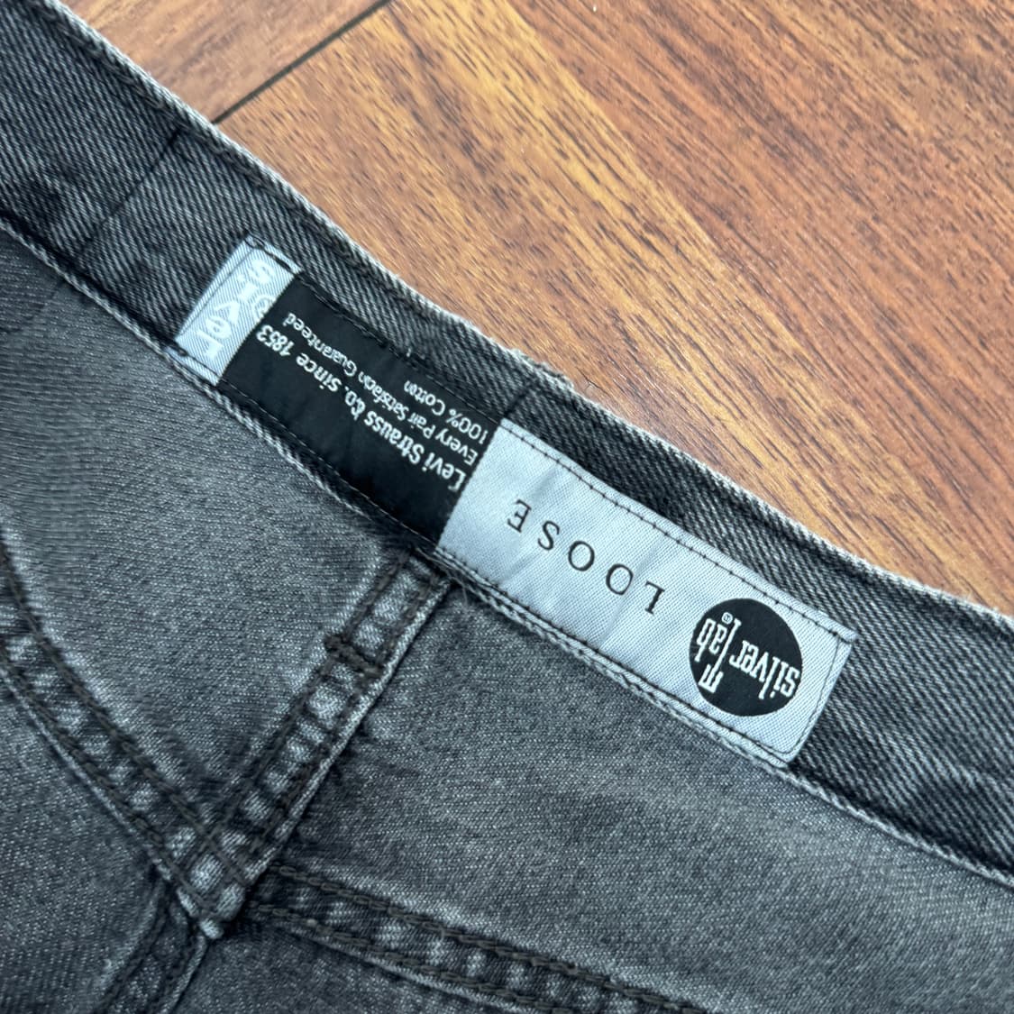 34 리바이스 실버탭 루즈 데님 팬츠  상품이미지8