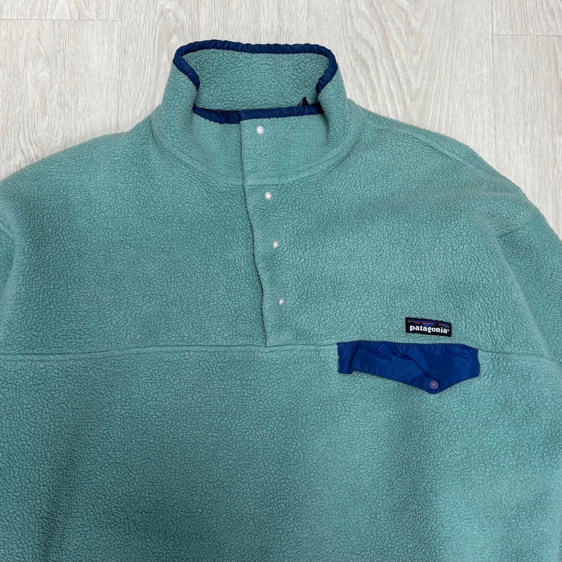 90s 파타고니아 신칠라 민트 블루 상품이미지2