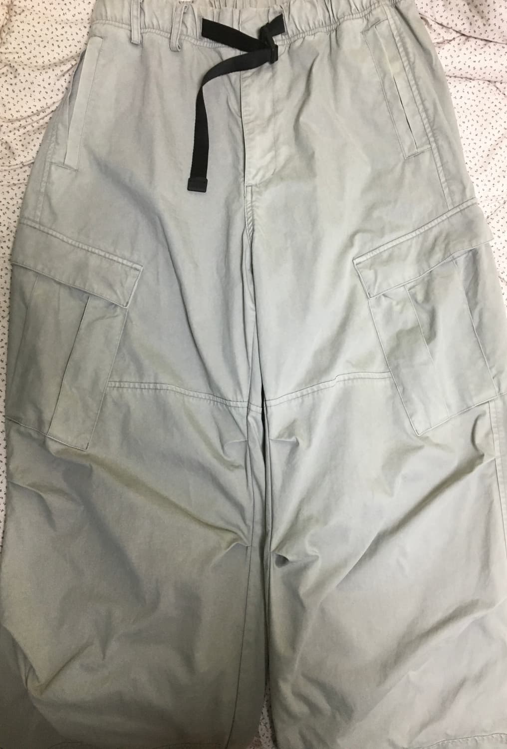 해칭룸 밀팬츠 워시드 라이트 그레이 상품이미지2