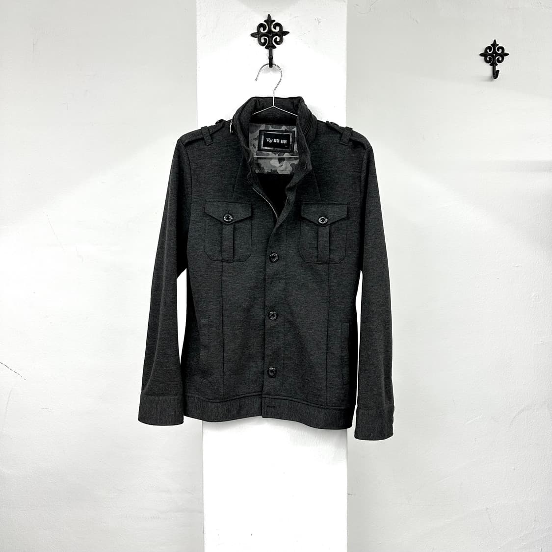 Rush hour grey Cotton jacket 상품이미지3